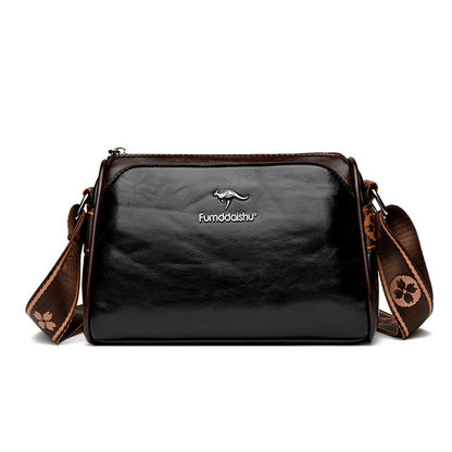 womens retro double sided pillow shoulder messenger bag