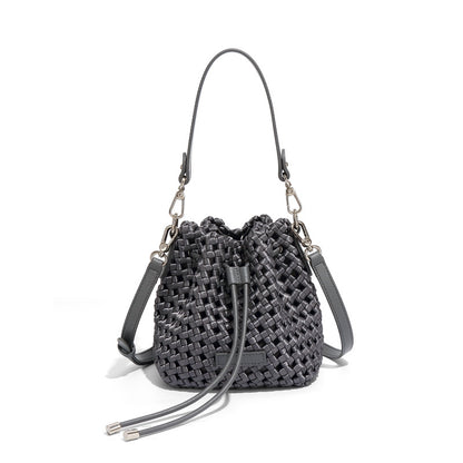 high grade windmill knot bucket bag hand woven