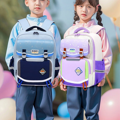 Schoolbag Burden Reduction Spine Protection Lightweight And Large Capacity Backpack