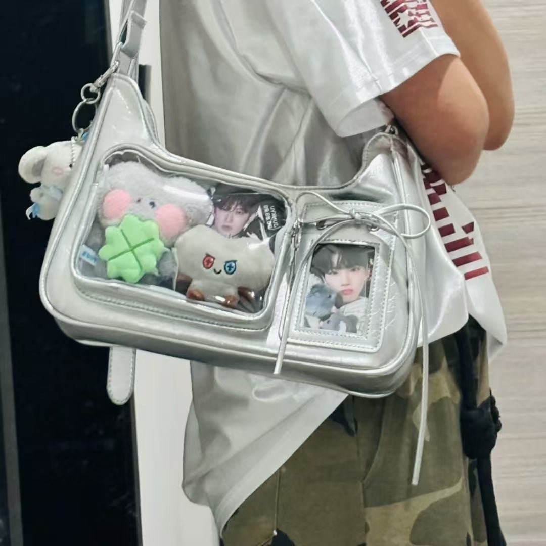 original homemade niche design snacks one shoulder crossboby bag