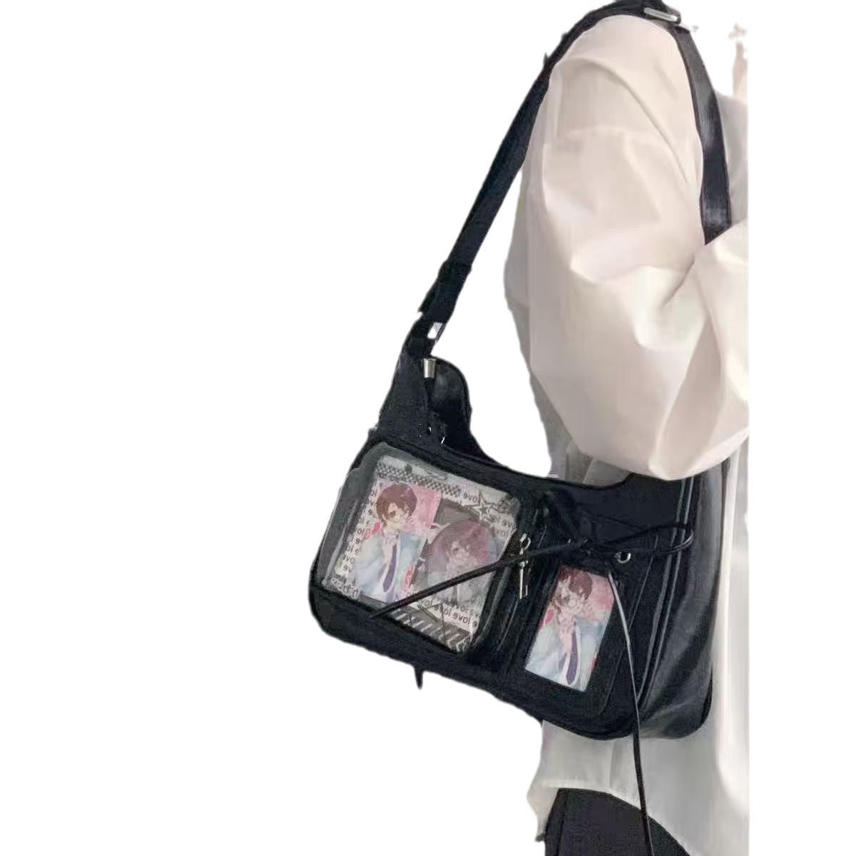 original homemade niche design snacks one shoulder crossboby bag