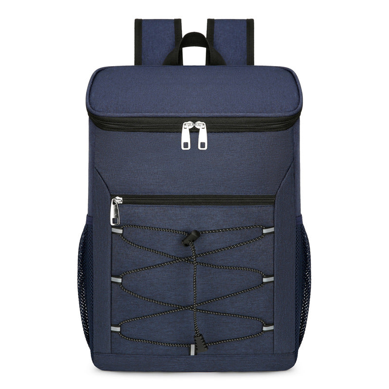 zipper reflective stripe backpack heat insulation cold insulation