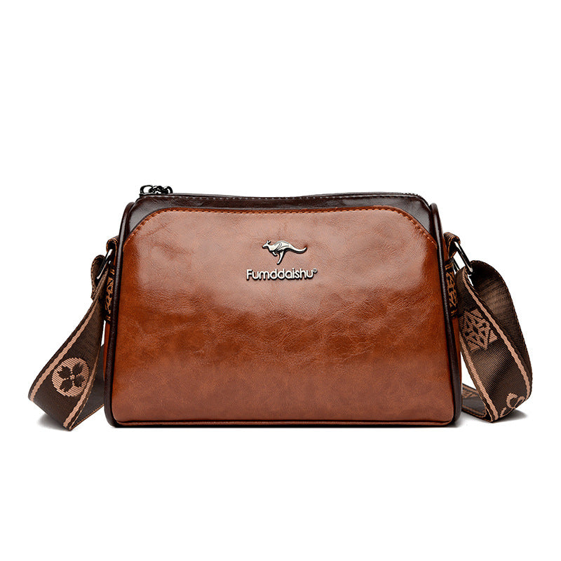 womens retro double sided pillow shoulder messenger bag