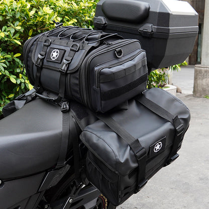 motorcycle rear seat side bag waterproof traveling by motorcycle side bag riding bag