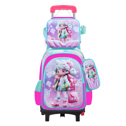 cute cartoon backpack for primary school students