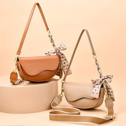 special interest light luxury fall winter fashion underarm saddle bag
