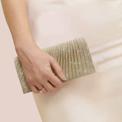 Pleated Party Dinner Bag