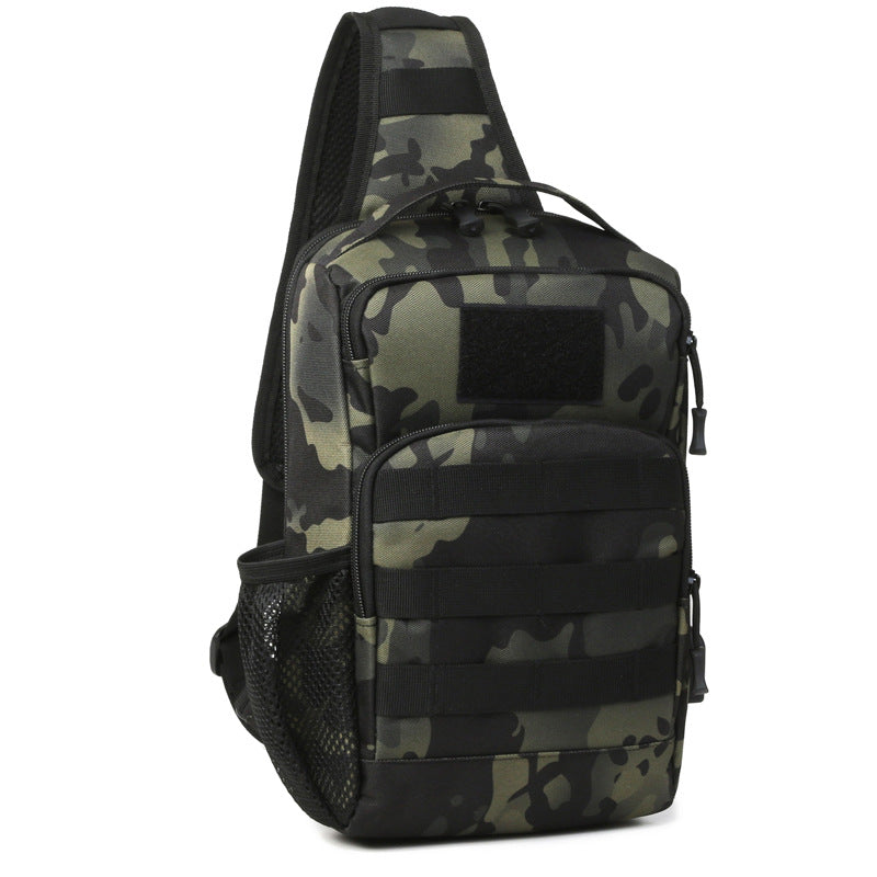outdoor lure camouflage large capacity multi functional mens shoulder crossbody tactical chest bag
