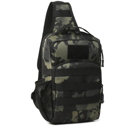 outdoor lure camouflage large capacity multi functional mens shoulder crossbody tactical chest bag