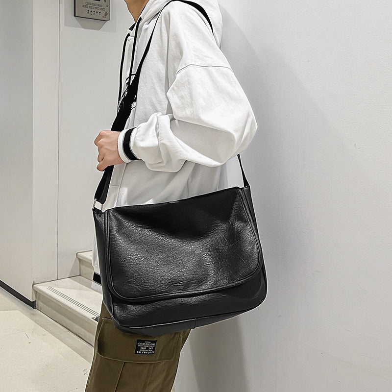 mens simplicity british style vintage messenger bag