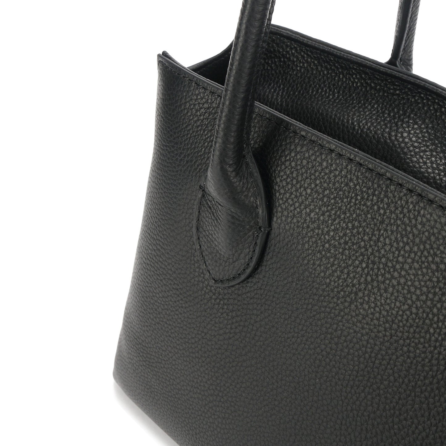 Leather Tote Large Capacity Underarm Bag Cowhide Handbag Women