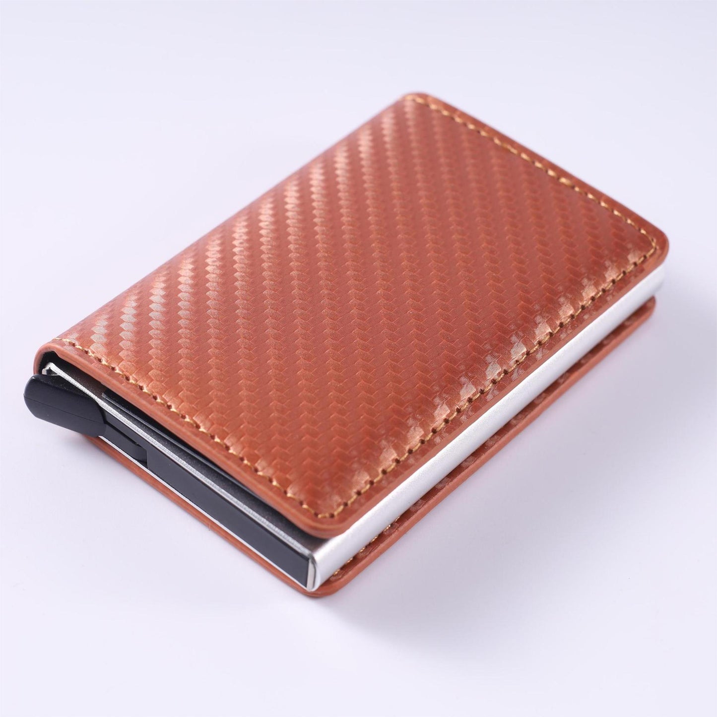 full inspection anti theft swiping mens wallet