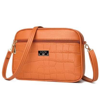 spring new simple high grade light luxury all match messenger bag