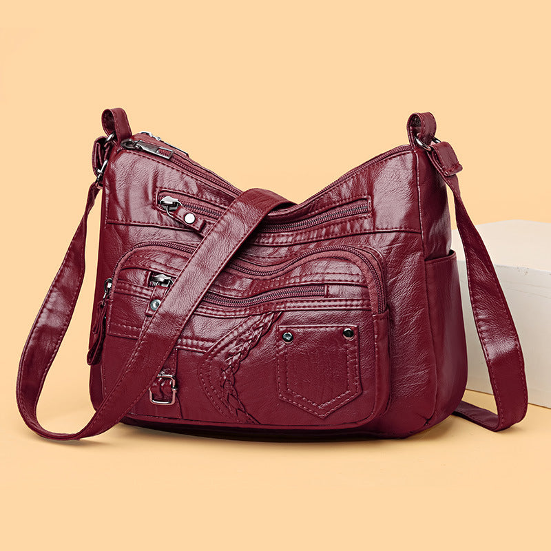 one shoulder high grade large capacity crossbody bag
