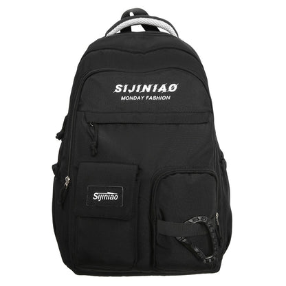 Nylon Large-capacity Casual Simple Backpack