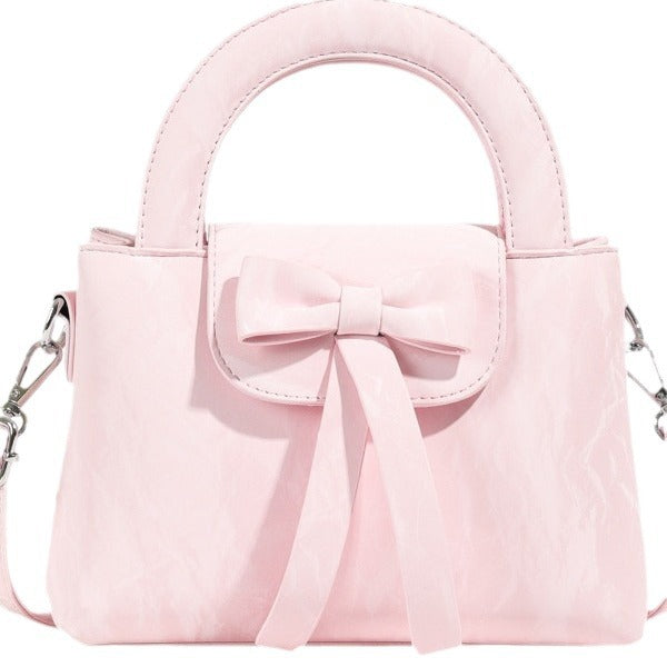 womens fashion bowknot shoulder bag