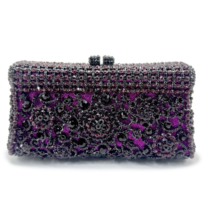 Handmade Spot Drill Dinner Bag Fashion Lady