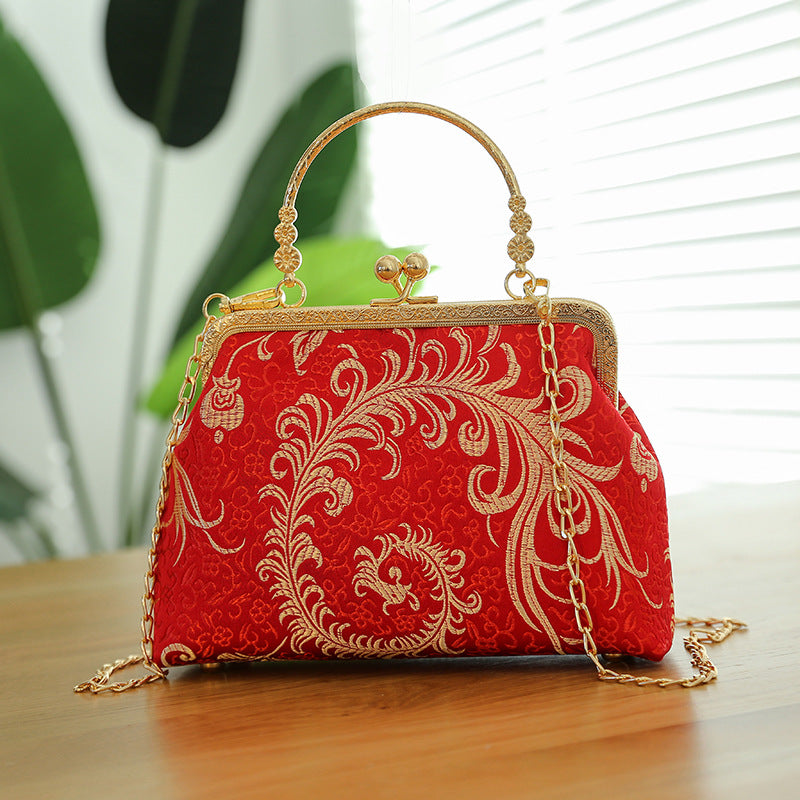 Chinese Style Embroidery Cheongsam Bags Women's Handbag