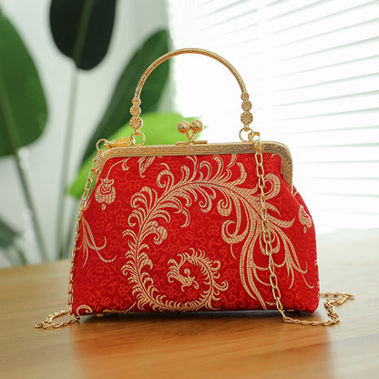 Chinese Style Embroidery Cheongsam Bags Women's Handbag