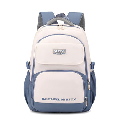 New Junior High School Backpack Girls Super Light