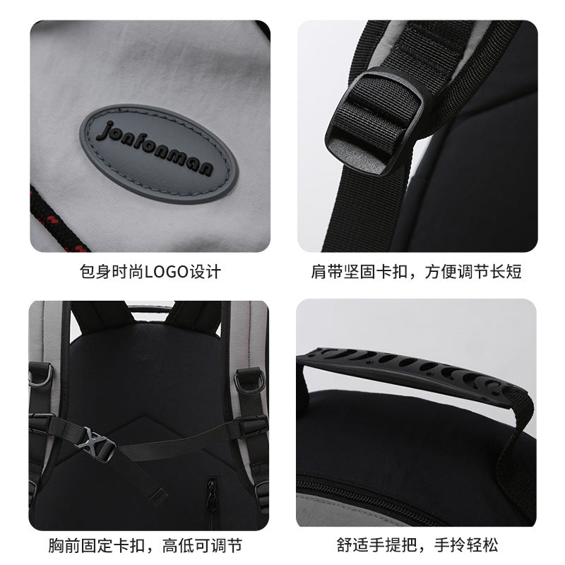 outdoor sports on foot lightweight and large capacity womens schoolbag
