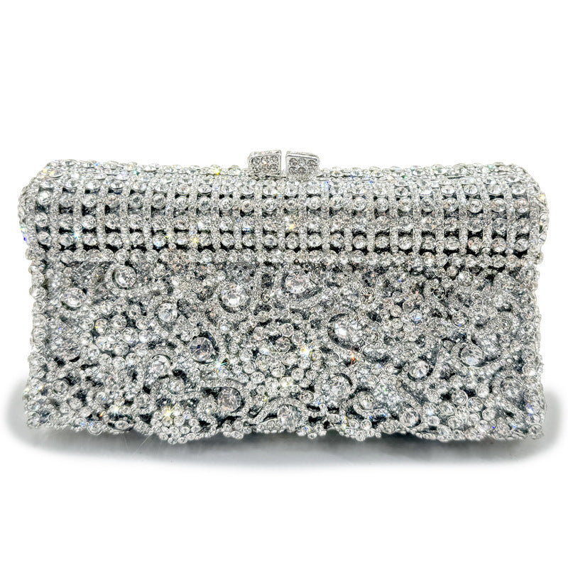 Handmade Spot Drill Dinner Bag Fashion Lady
