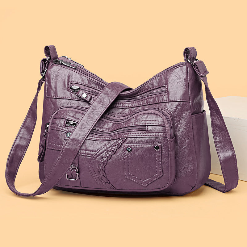 one shoulder high grade large capacity crossbody bag