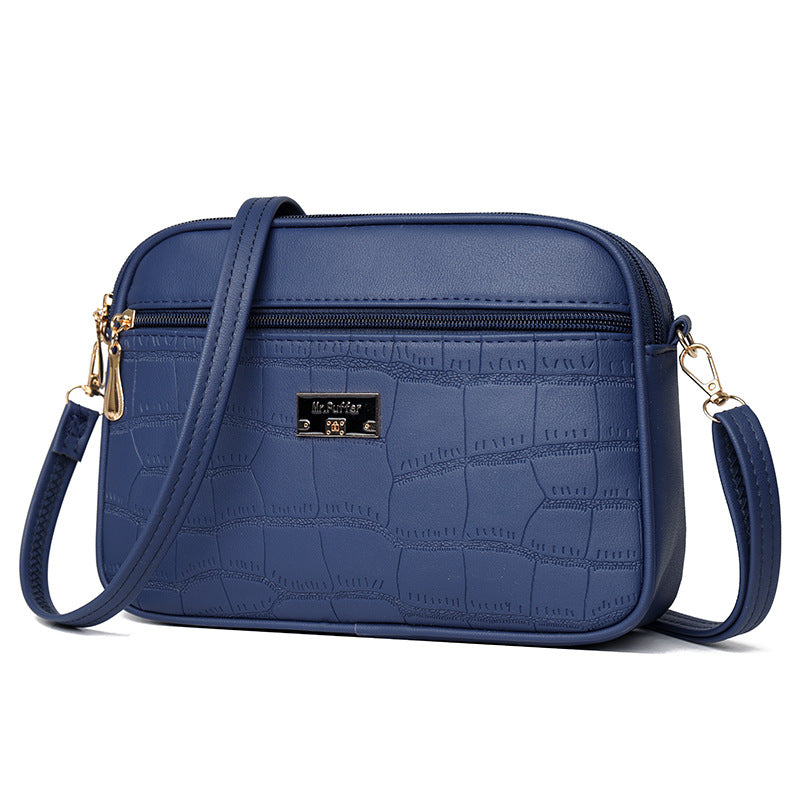 spring new simple high grade light luxury all match messenger bag