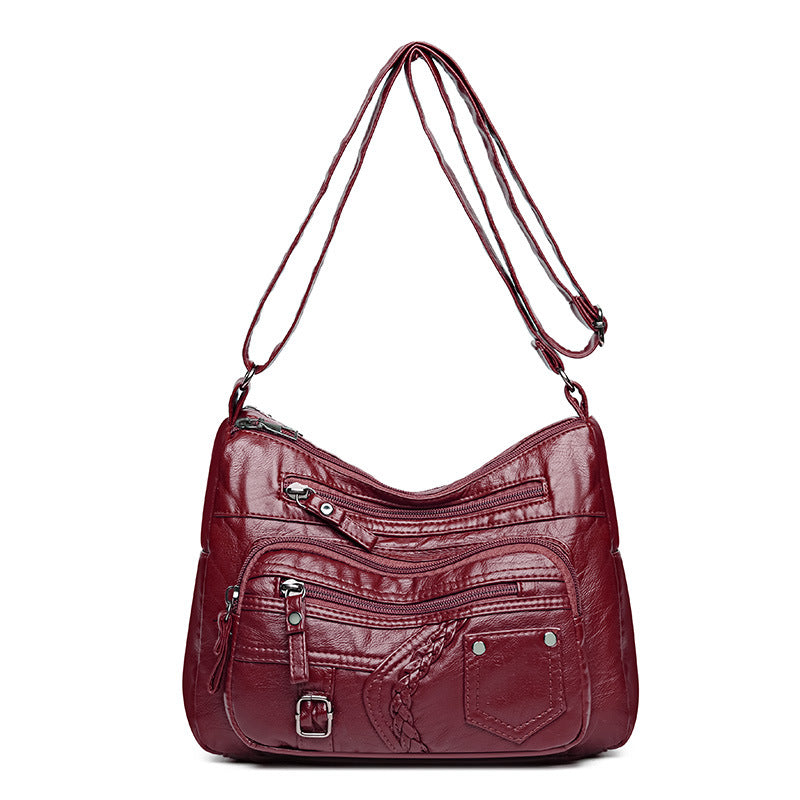 one shoulder high grade large capacity crossbody bag