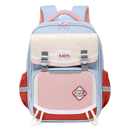 Schoolbag Burden Reduction Spine Protection Lightweight And Large Capacity Backpack