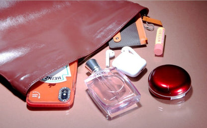 New Trendy Simple Curling Envelope Fashionable Elegant Clutch Bag For Women