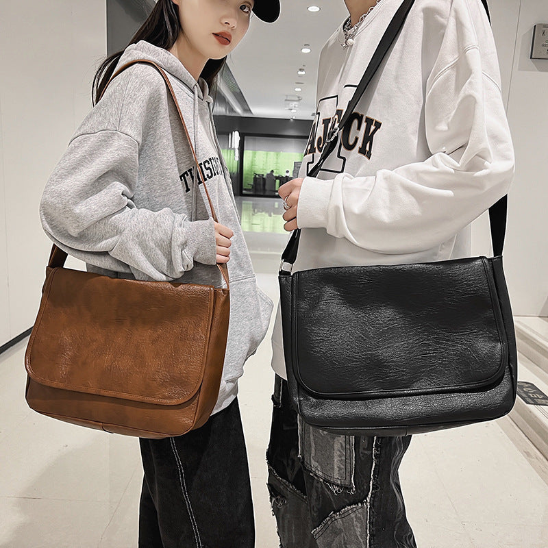 mens simplicity british style vintage messenger bag