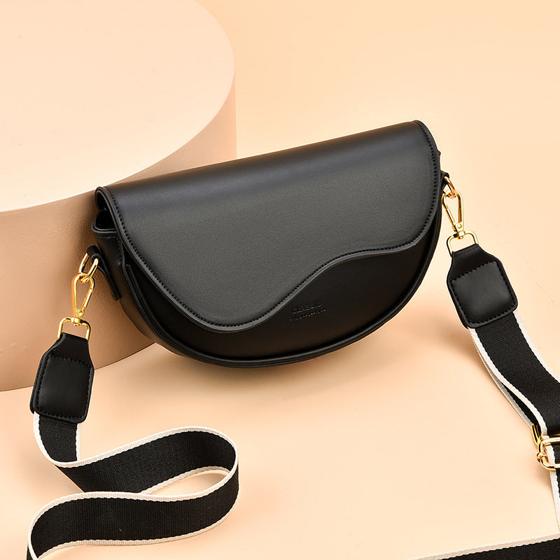 special interest light luxury fall winter fashion underarm saddle bag