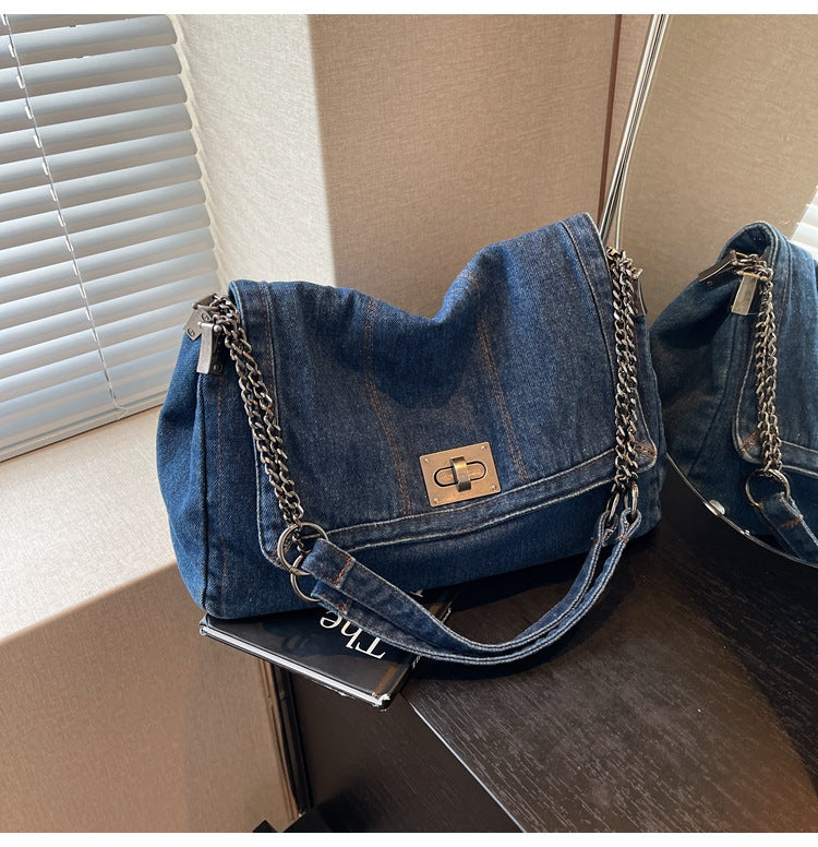 Summer New Fashion Chain Bag Large Capacity Shoulder Messenger Bag
