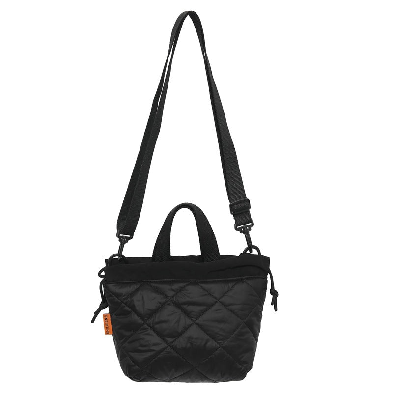 casual bag girls crossbody bag all match advanced sentong qin diamond quilted handbag