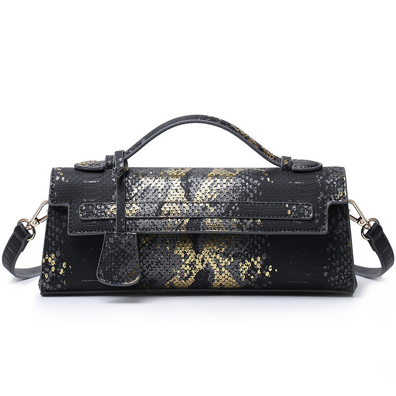 cute ostrich grain crossbody shoulder bag
