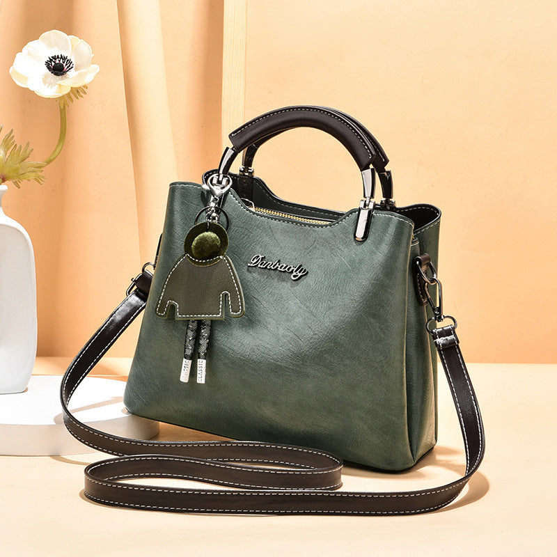 simple retro small handbag women