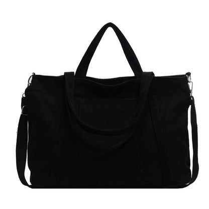 Fashion Personality Large Capacity Corduroy Bag Women