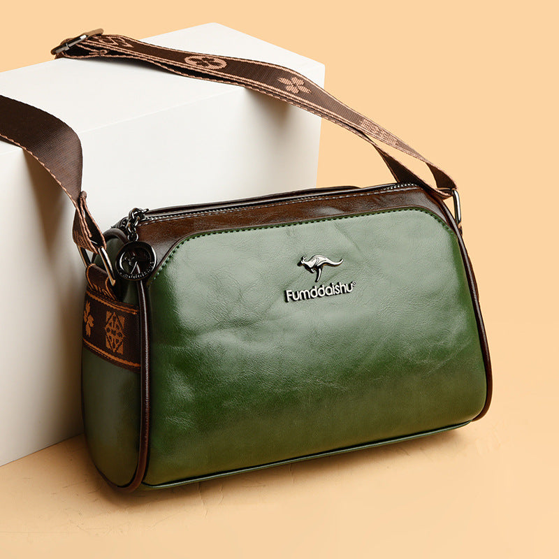 womens retro double sided pillow shoulder messenger bag