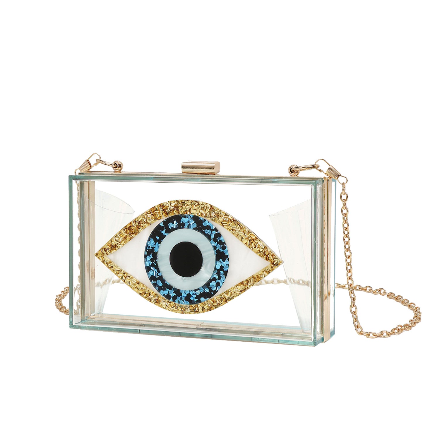 dinner eye acrylic womens handbag chain