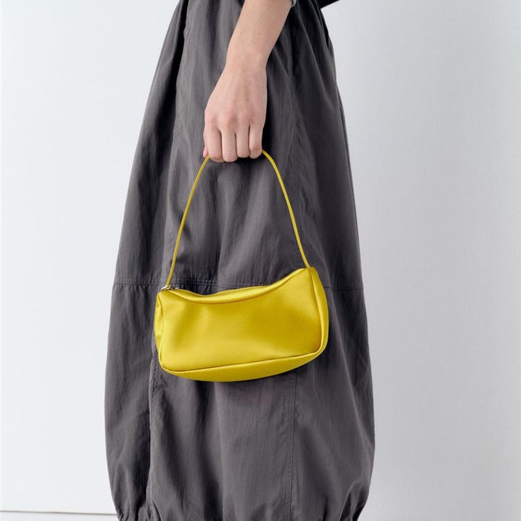 Silk Satin Underarm One Shoulder Hand-carrying Small Bag