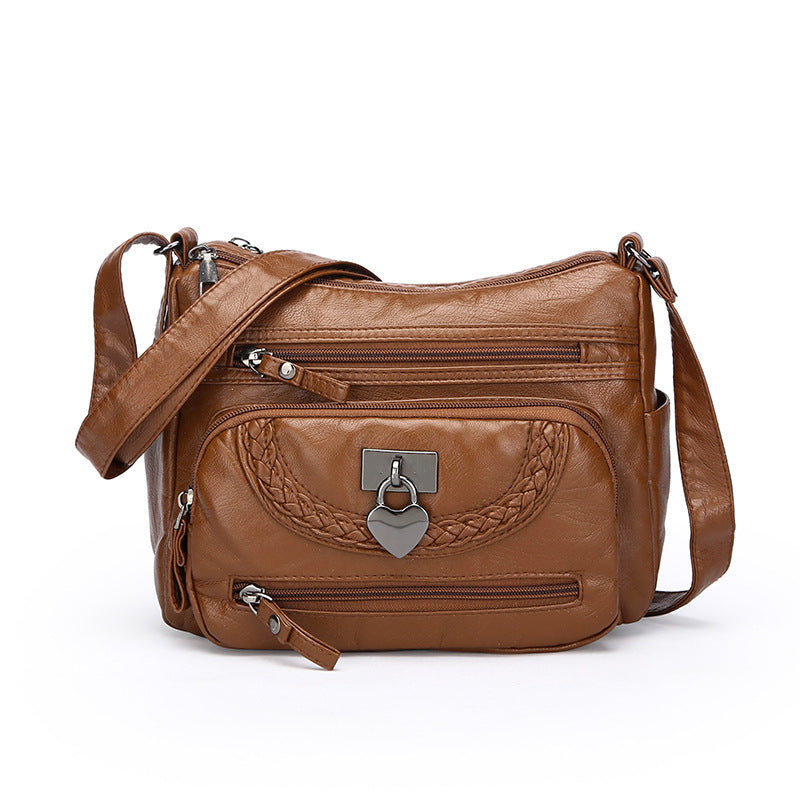 New Mother Bag Simple Fashion Single Shoulder Multi-compartment