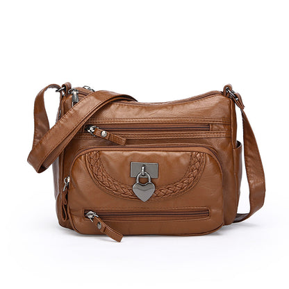 New Mother Bag Simple Fashion Single Shoulder Multi-compartment