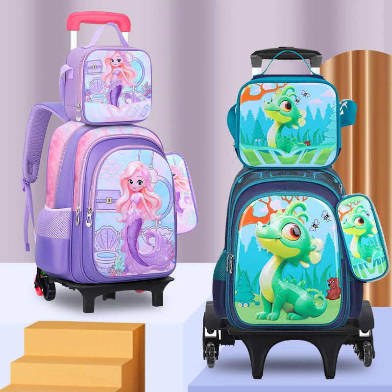 cute cartoon backpack for primary school students