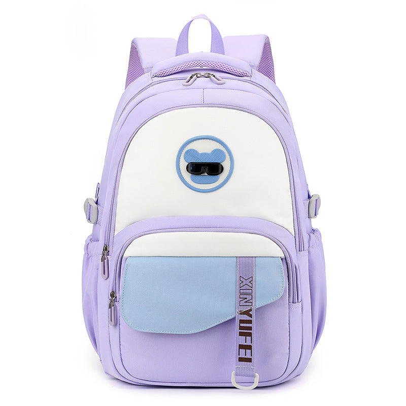 New Girls' Portable Burden Alleviation Good-looking Backpack
