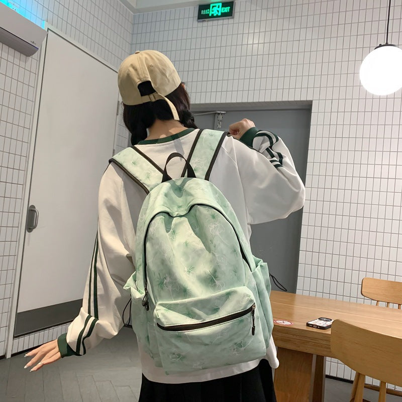 female college student leisure simple backpack