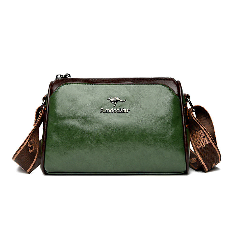 womens retro double sided pillow shoulder messenger bag