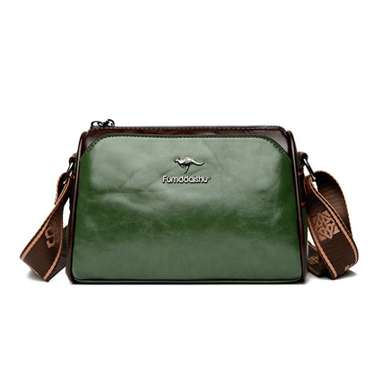 womens retro double sided pillow shoulder messenger bag