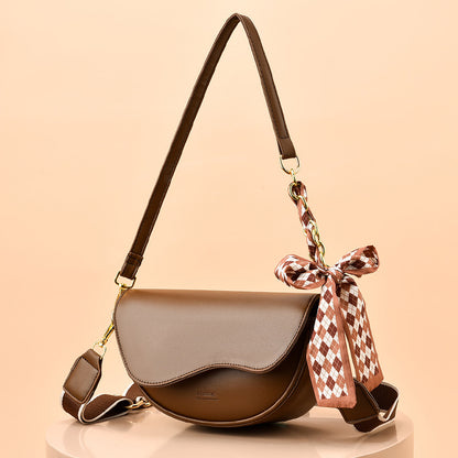 special interest light luxury fall winter fashion underarm saddle bag