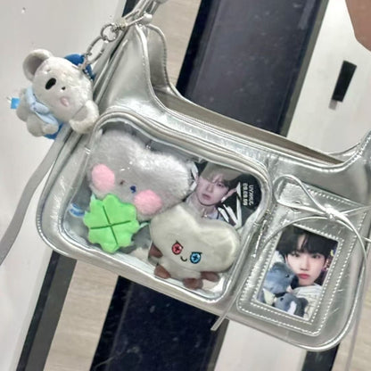 original homemade niche design snacks one shoulder crossboby bag